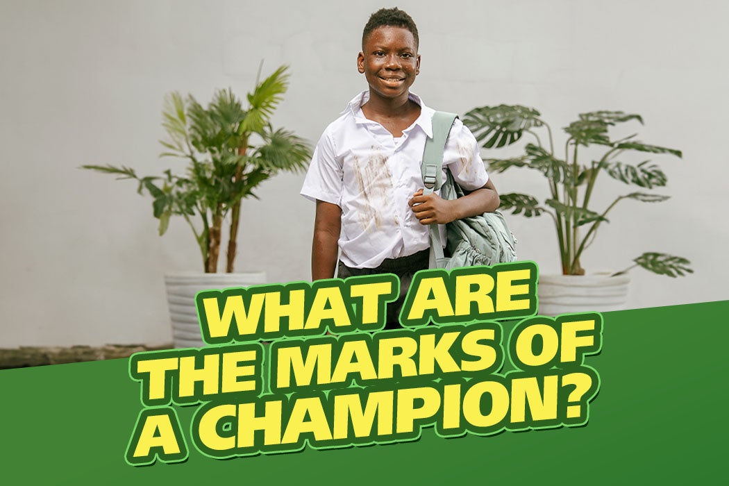 The shocking reason children come home transformed- What are the marks of a champion_